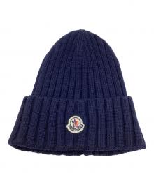 MONCLER（モンクレール）の古着「ニット帽」｜ネイビー