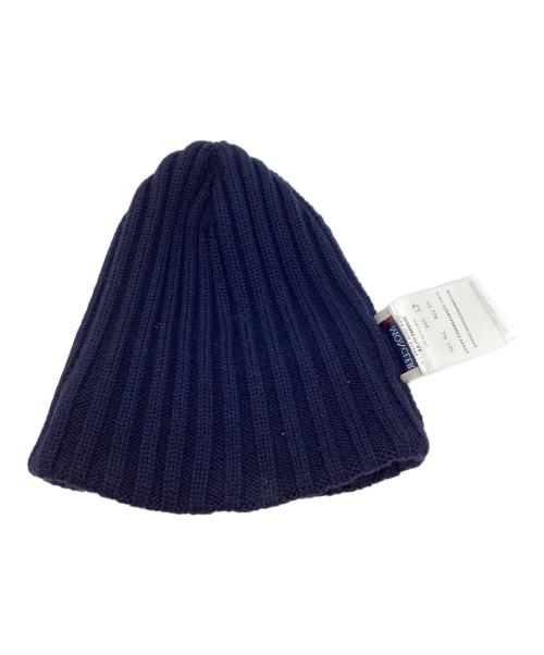 MONCLER（モンクレール）MONCLER (モンクレール) ニット帽 ネイビーの古着・服飾アイテム