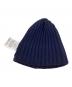 中古・古着 MONCLER (モンクレール) ニット帽 ネイビー：13000円