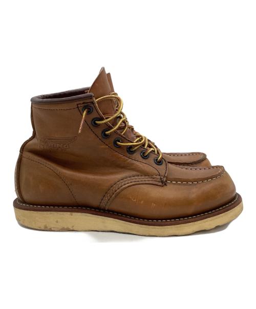 RED WING（レッドウィング）RED WING (レッドウィング) 6-inch Classic Mock(6インチ クラシックモック) ブラウン サイズ:US6.5の古着・服飾アイテム