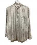 KAPTAIN SUNSHINEキャプテンサンシャイン）の古着「長袖シャツ」｜ブラウン