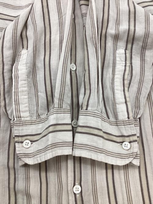 KAPTAIN SUNSHINE（キャプテンサンシャイン）KAPTAIN SUNSHINE (キャプテンサンシャイン) 長袖シャツ ブラウン サイズ:38の古着・服飾アイテム