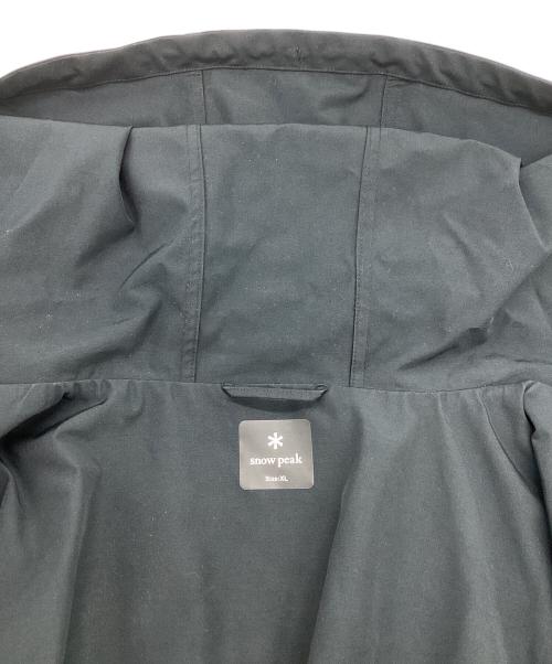 Snow peak（スノーピーク）snow peak (スノーピーク) フィールドウェザージャケット ブラック サイズ:XLの古着・服飾アイテム