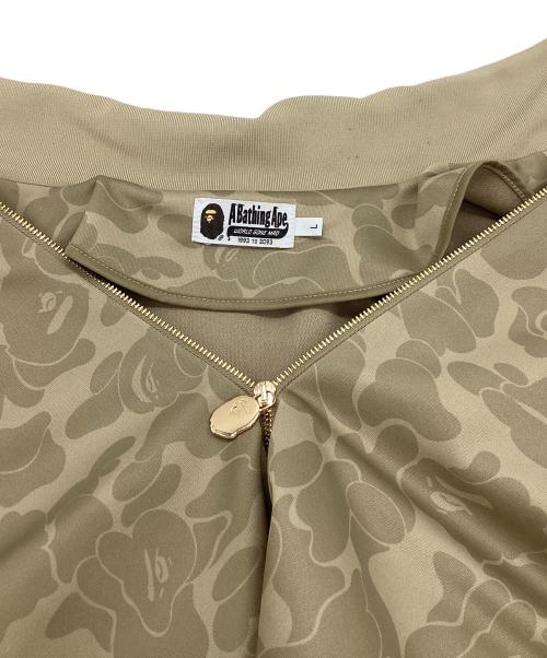 A BATHING APE（ア ベイシング エイプ）A BATHING APE (ア ベイシング エイプ) セットアップジャージ ベージュ サイズ:Lの古着・服飾アイテム