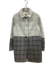 PAUL SMITH（ポールスミス）の古着「ウールコート」｜ライトグレー×グレー