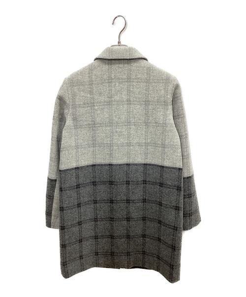 PAUL SMITH（ポールスミス）PAUL SMITH (ポールスミス) ウールコート ライトグレー×グレー サイズ:38の古着・服飾アイテム