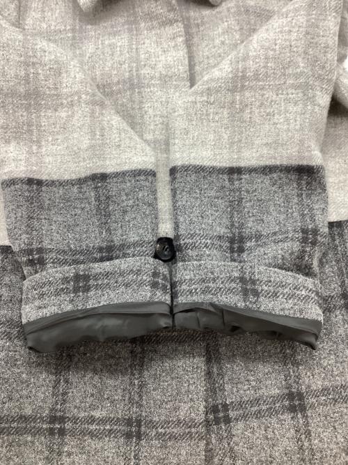 PAUL SMITH（ポールスミス）PAUL SMITH (ポールスミス) ウールコート ライトグレー×グレー サイズ:38の古着・服飾アイテム