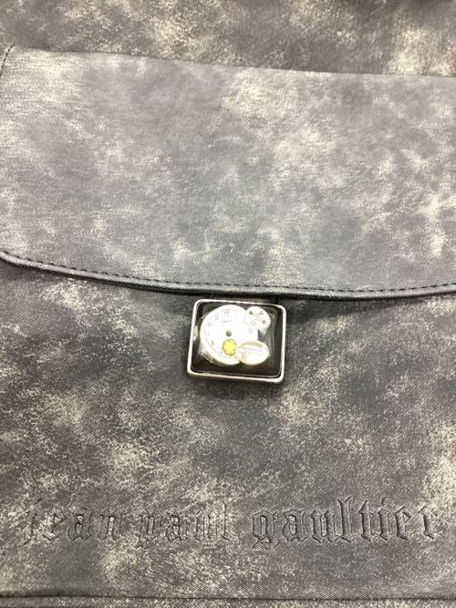 Jean Paul GAULTIER（ジャンポールゴルチェ）Jean Paul GAULTIER (ジャンポールゴルチェ) Vサイバー　リュック ブラックの古着・服飾アイテム