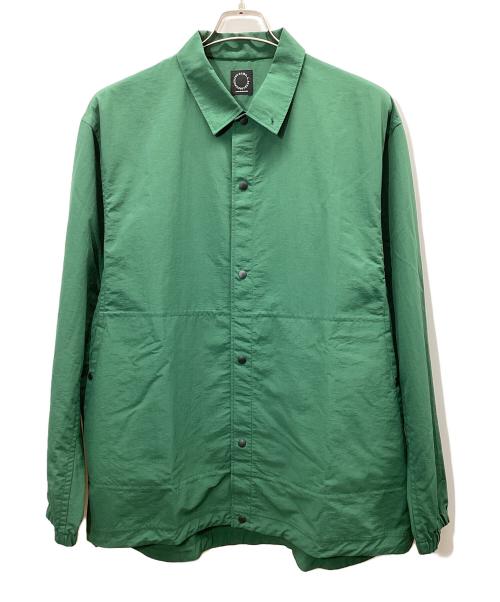 山と道（ヤマトミチ）山と道 (ヤマトミチ) Taslan Coach Jacket(タスランコーチジャケット） グリーン サイズ:XLの古着・服飾アイテム