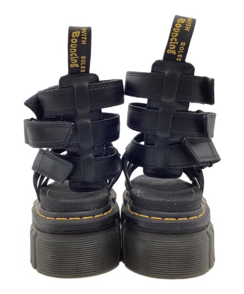 Dr.Martens（ドクターマーチン）Dr.Martens (ドクターマーチン) グラディエーター サンダル ブラック サイズ:24の古着・服飾アイテム