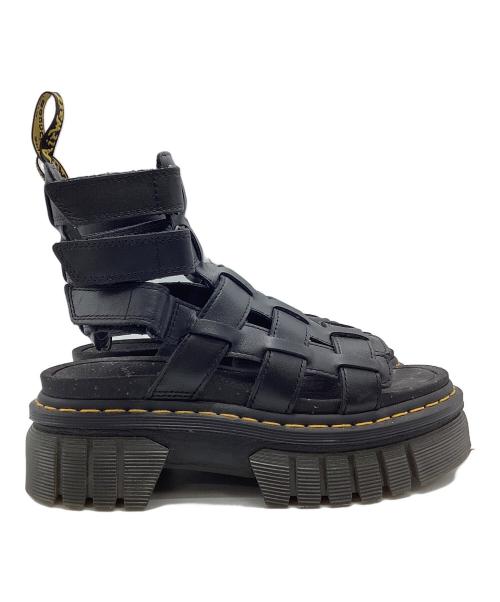 Dr.Martens（ドクターマーチン）Dr.Martens (ドクターマーチン) グラディエーター サンダル ブラック サイズ:24の古着・服飾アイテム