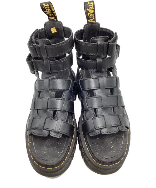Dr.Martens（ドクターマーチン）Dr.Martens (ドクターマーチン) グラディエーター サンダル ブラック サイズ:24の古着・服飾アイテム
