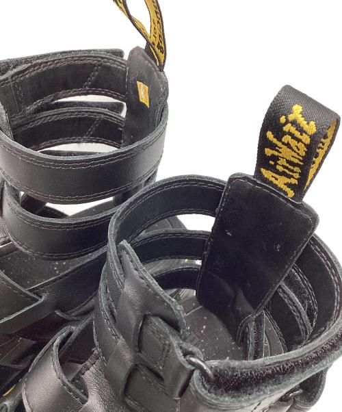 Dr.Martens（ドクターマーチン）Dr.Martens (ドクターマーチン) グラディエーター サンダル ブラック サイズ:24の古着・服飾アイテム