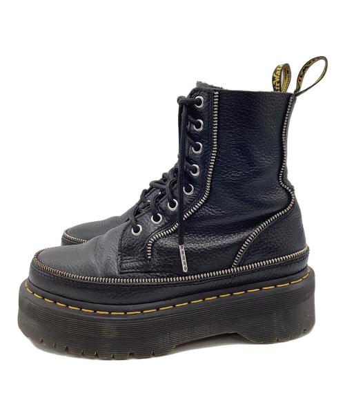 Dr.Martens（ドクターマーチン）Dr.Martens (ドクターマーチン) 8ホールブーツ　	JADON ZIP（ジェイドンジップ） ブラック サイズ:24の古着・服飾アイテム