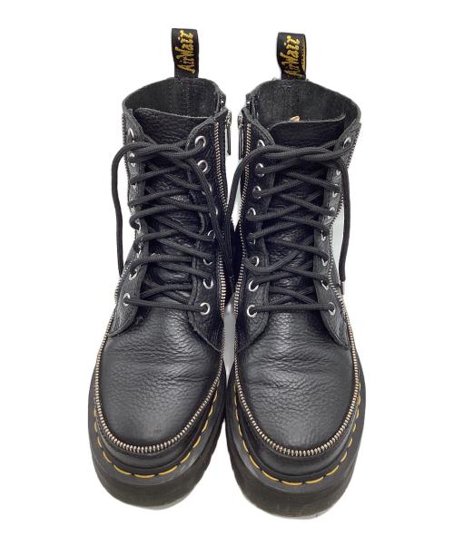 Dr.Martens（ドクターマーチン）Dr.Martens (ドクターマーチン) 8ホールブーツ　	JADON ZIP（ジェイドンジップ） ブラック サイズ:24の古着・服飾アイテム