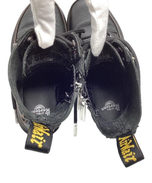 Dr.Martens（ドクターマーチン）Dr.Martens (ドクターマーチン) 8ホールブーツ　	JADON ZIP（ジェイドンジップ） ブラック サイズ:24の古着・服飾アイテム