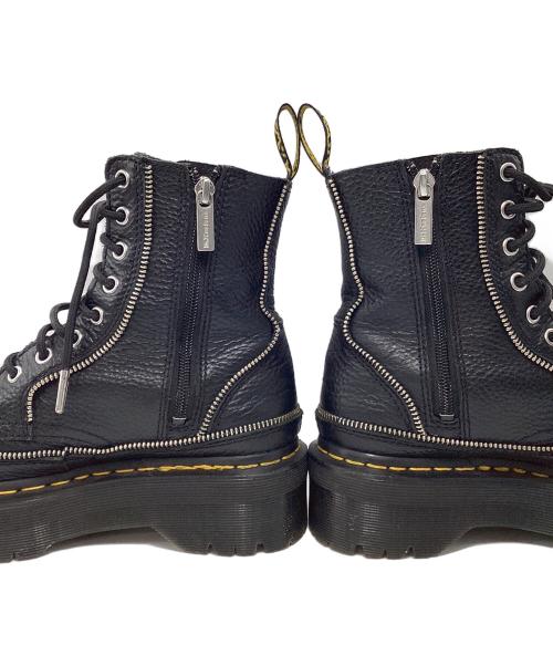 Dr.Martens（ドクターマーチン）Dr.Martens (ドクターマーチン) 8ホールブーツ　	JADON ZIP（ジェイドンジップ） ブラック サイズ:24の古着・服飾アイテム