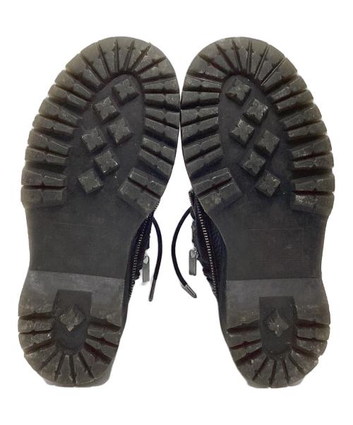 Dr.Martens（ドクターマーチン）Dr.Martens (ドクターマーチン) 8ホールブーツ　	JADON ZIP（ジェイドンジップ） ブラック サイズ:24の古着・服飾アイテム