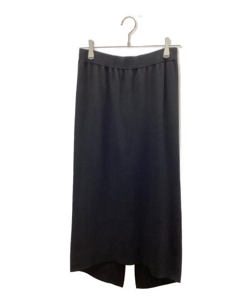 LE PHIL（ル フィル）LE PHIL (ル フィル) ニットタイトスカート ブラック サイズ:1の古着・服飾アイテム