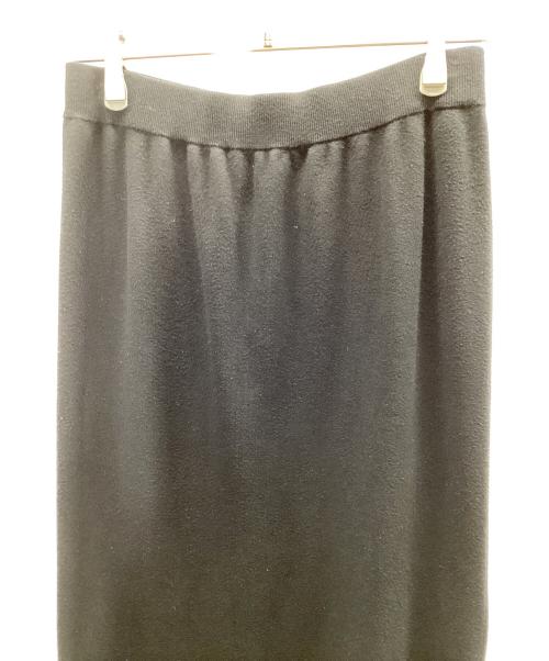 LE PHIL（ル フィル）LE PHIL (ル フィル) ニットタイトスカート ブラック サイズ:1の古着・服飾アイテム