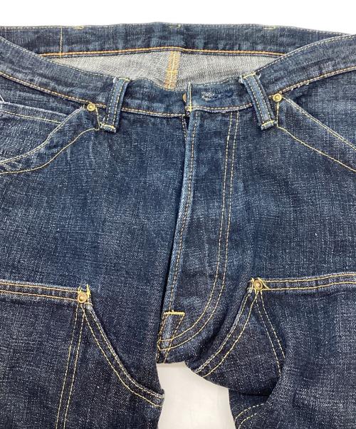 Trophy Clothing（トロフィークロージング）Trophy Clothing (トロフィークロージング) ダブルニーデニムパンツ インディゴ サイズ:32の古着・服飾アイテム