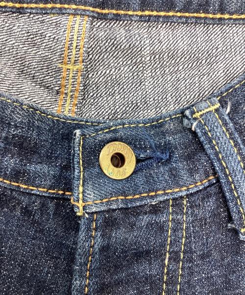 Trophy Clothing（トロフィークロージング）Trophy Clothing (トロフィークロージング) ダブルニーデニムパンツ インディゴ サイズ:32の古着・服飾アイテム