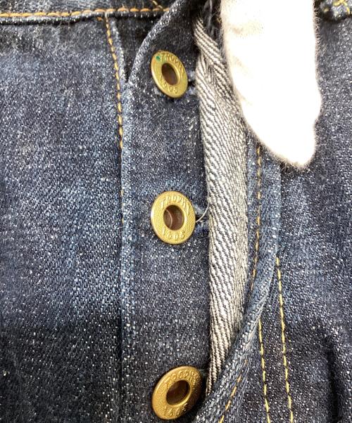 Trophy Clothing（トロフィークロージング）Trophy Clothing (トロフィークロージング) ダブルニーデニムパンツ インディゴ サイズ:32の古着・服飾アイテム