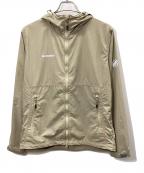 MAMMUTマムート）の古着「Hiking WB Hooded Jacket（ハイキング ウィンドブレーカー フーデッド ジャケット アジアンフィット）」｜ベージュ