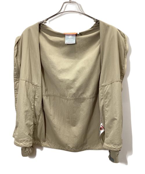 MAMMUT（マムート）MAMMUT (マムート) Hiking WB Hooded Jacket（ハイキング ウィンドブレーカー フーデッド ジャケット アジアンフィット） ベージュ サイズ:Mの古着・服飾アイテム