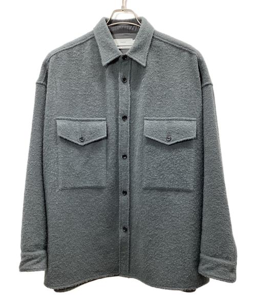 Graphpaper（グラフペーパー）Graphpaper (グラフペーパー) Tri-Spin Loop CPO Shirt グレー サイズ:Mの古着・服飾アイテム