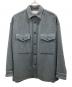 Graphpaper（グラフペーパー）の古着「Tri-Spin Loop CPO Shirt」｜グレー