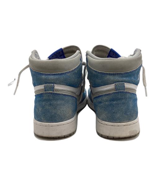 NIKE（ナイキ）NIKE (ナイキ) ハイカットスニーカー ブルー×ホワイト サイズ:26.5の古着・服飾アイテム