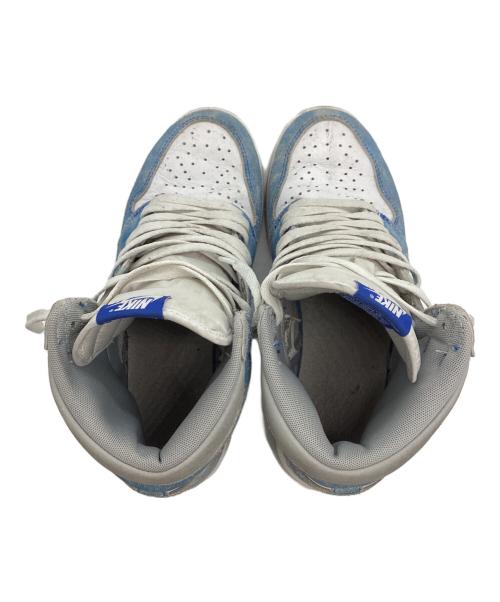 NIKE（ナイキ）NIKE (ナイキ) ハイカットスニーカー ブルー×ホワイト サイズ:26.5の古着・服飾アイテム