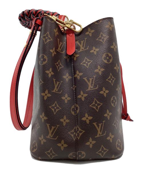 LOUIS VUITTON（ルイ ヴィトン）LOUIS VUITTON (ルイ ヴィトン) モノグラム ネオノエ ブラウン×レッドの古着・服飾アイテム