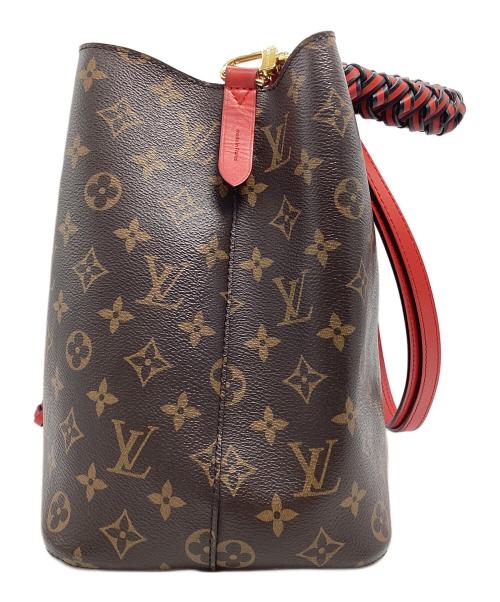LOUIS VUITTON（ルイ ヴィトン）LOUIS VUITTON (ルイ ヴィトン) モノグラム ネオノエ ブラウン×レッドの古着・服飾アイテム