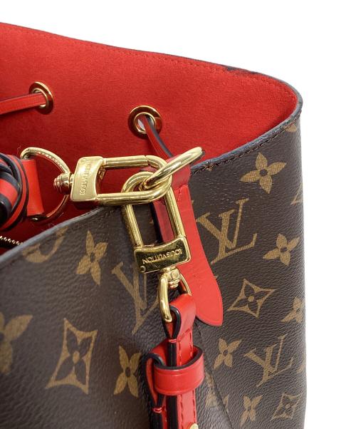 LOUIS VUITTON（ルイ ヴィトン）LOUIS VUITTON (ルイ ヴィトン) モノグラム ネオノエ ブラウン×レッドの古着・服飾アイテム
