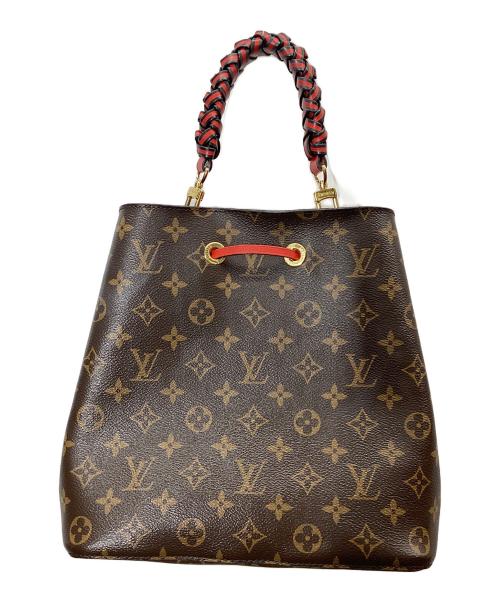 LOUIS VUITTON（ルイ ヴィトン）LOUIS VUITTON (ルイ ヴィトン) モノグラム ネオノエ ブラウン×レッドの古着・服飾アイテム