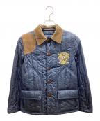 RALPH LAURENラルフローレン）の古着「襟コーデュロイジャケット」｜ネイビー