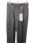 MARKAWARE (マーカウェア) CLASSIC FIT DOUBLE PLEATED TROUSERS グレー サイズ:3 未使用品：33000円