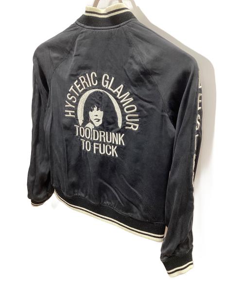 HG（エイチジー）HG (エイチジー) ヒスガール リバーシブルスカジャン ベージュ×ブラック サイズ:freeの古着・服飾アイテム