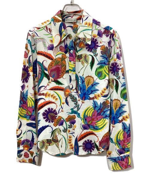 ETRO（エトロ）ETRO (エトロ) 長袖コットンシャツ ホワイト サイズ:44の古着・服飾アイテム