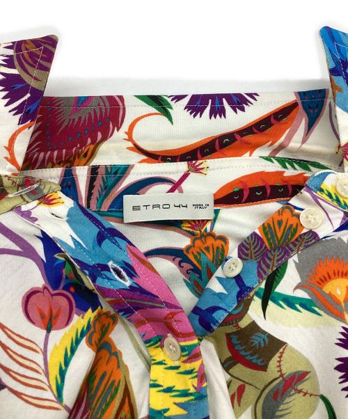 ETRO（エトロ）ETRO (エトロ) 長袖コットンシャツ ホワイト サイズ:44の古着・服飾アイテム