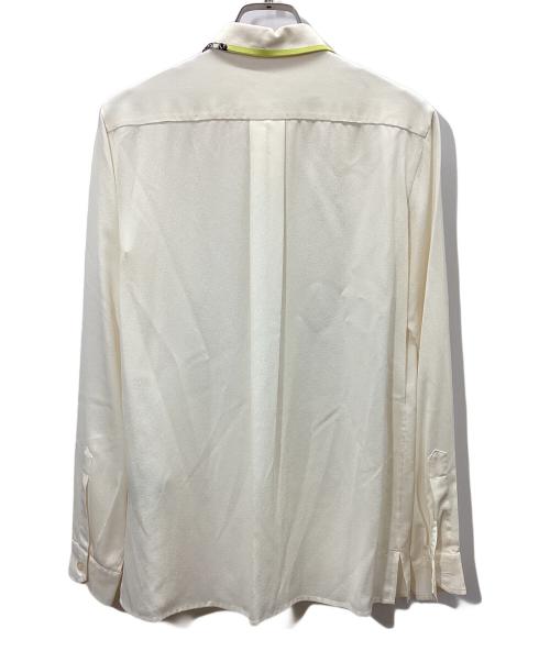 ETRO（エトロ）ETRO (エトロ) 長袖シルクシャツ アイボリー サイズ:38の古着・服飾アイテム
