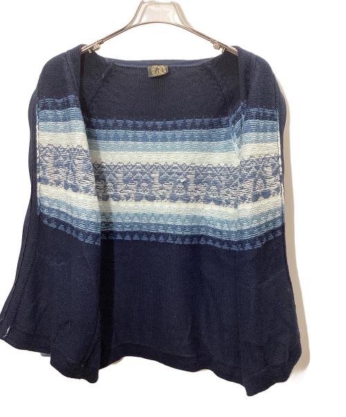 INCA ALPACA（インカアルパカ）INCA ALPACA (インカアルパカ) ニットジャケット マルチカラー サイズ:不明の古着・服飾アイテム