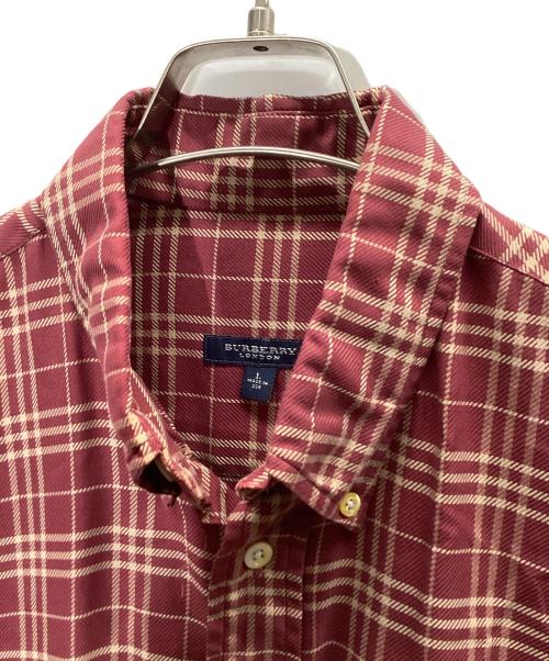 BURBERRY LONDON（バーバリーロンドン）BURBERRY LONDON (バーバリーロンドン) 長袖シャツ ブラウン サイズ:Lの古着・服飾アイテム