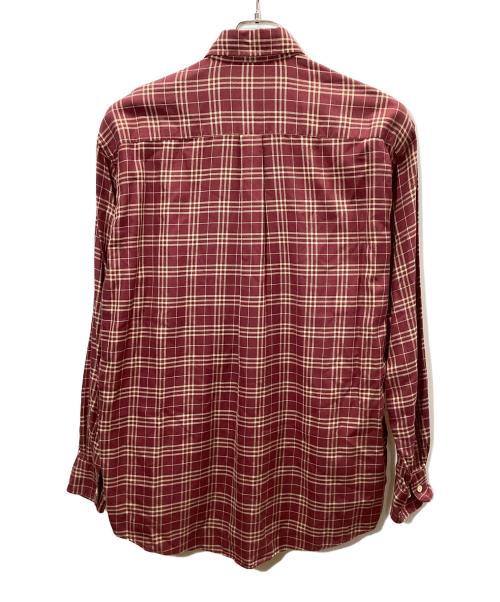 BURBERRY LONDON（バーバリーロンドン）BURBERRY LONDON (バーバリーロンドン) 長袖シャツ ブラウン サイズ:Lの古着・服飾アイテム