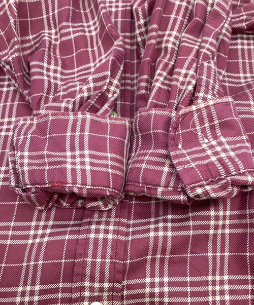 BURBERRY LONDON（バーバリーロンドン）BURBERRY LONDON (バーバリーロンドン) 長袖シャツ ブラウン サイズ:Lの古着・服飾アイテム