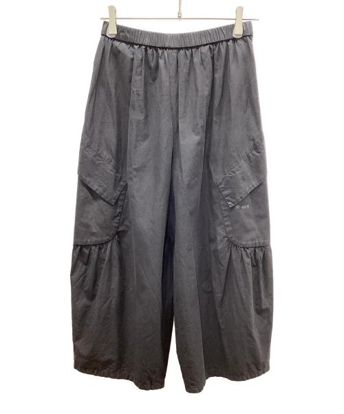 慈雨（ジウ）慈雨 (ジウ) ワイドパンツ グレー サイズ:101cm　W41の古着・服飾アイテム