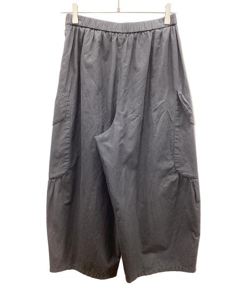 慈雨（ジウ）慈雨 (ジウ) ワイドパンツ グレー サイズ:101cm　W41の古着・服飾アイテム