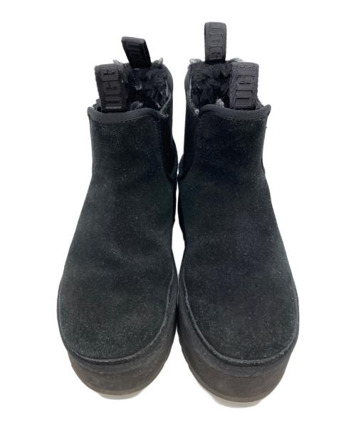 UGG（アグ）UGG (アグ) アグ ニューメル プラットフォーム チェルシー ブラック サイズ:25の古着・服飾アイテム